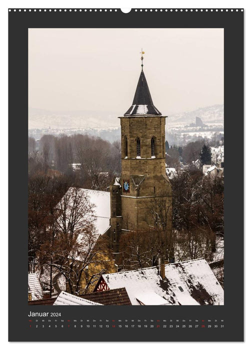 Waiblingen - Spaziergang durch die Altstadt (CALVENDO Wandkalender 2024)