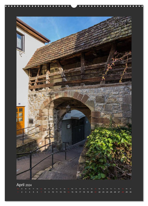 Waiblingen - Walk through the old town (CALVENDO wall calendar 2024) 