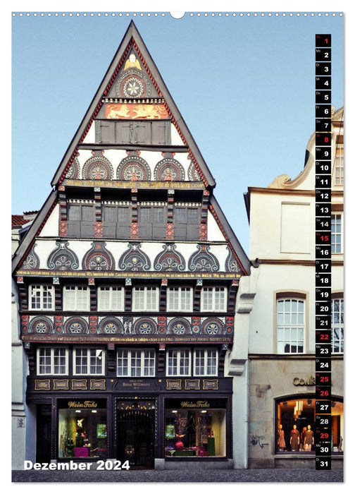 Osnabrück Facade (CALVENDO Premium Wall Calendar 2024) 