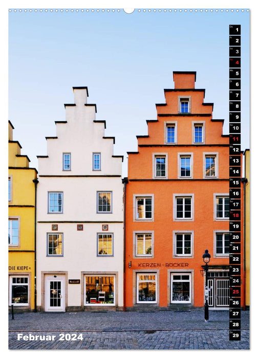 Osnabrück Facade (CALVENDO Premium Wall Calendar 2024) 