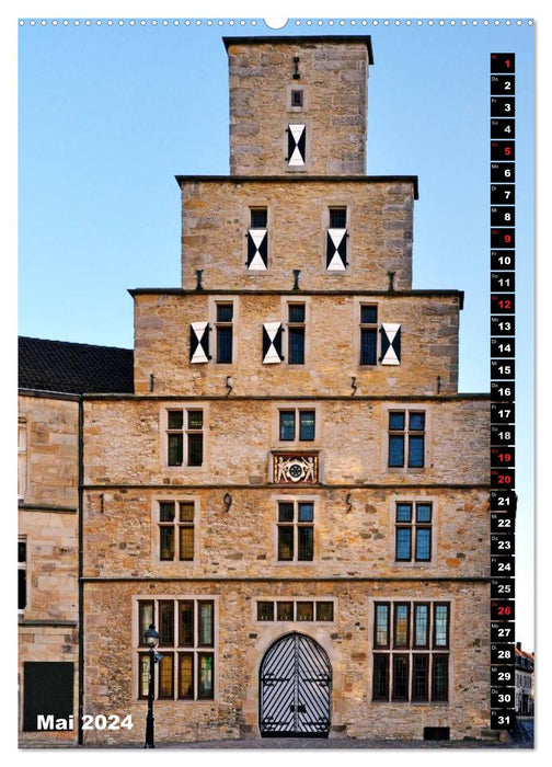 Osnabrück Facade (CALVENDO Premium Wall Calendar 2024) 