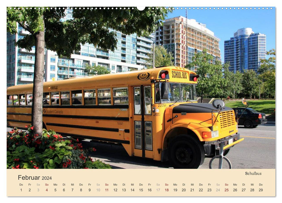 Toronto - Metropole in Ostkanada (CALVENDO Premium Wandkalender 2024)