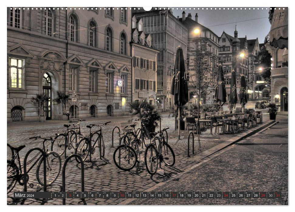 Cities • Europe's faces (CALVENDO wall calendar 2024) 