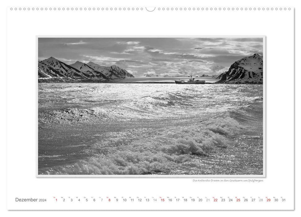 Emotional moments: Spitsbergen Svalbard / CH version (CALVENDO Premium Wall Calendar 2024) 