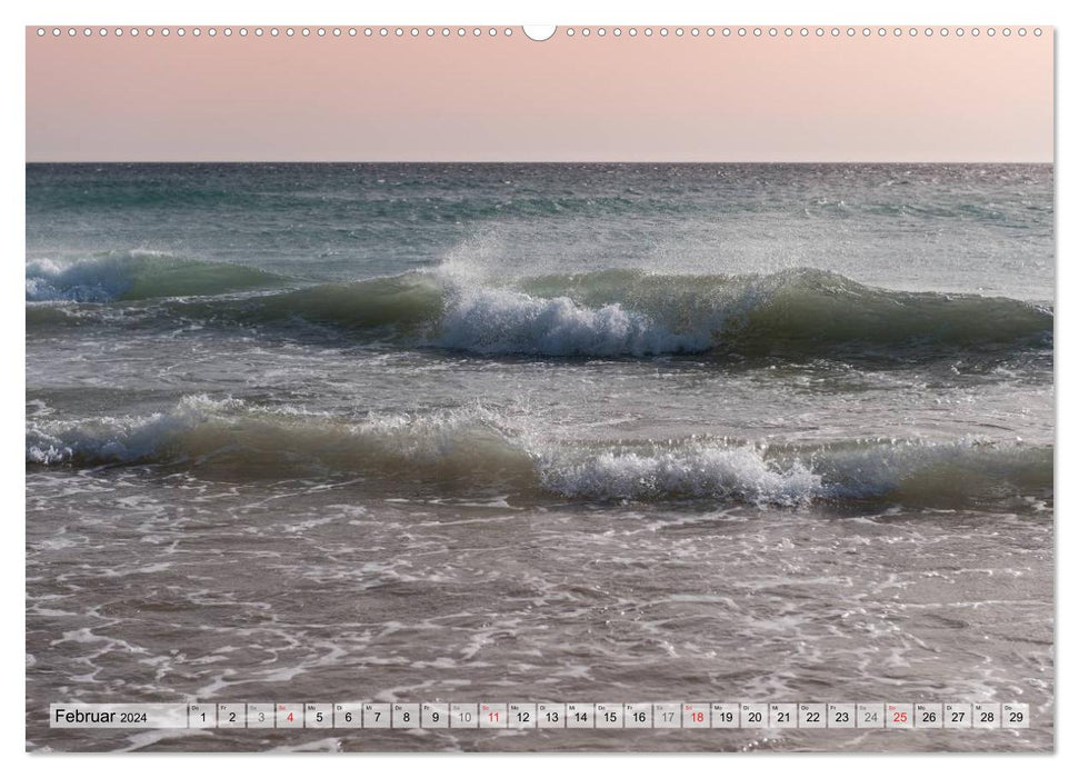 Emotional moments: The sound of the sea / CH version (CALVENDO Premium Wall Calendar 2024) 