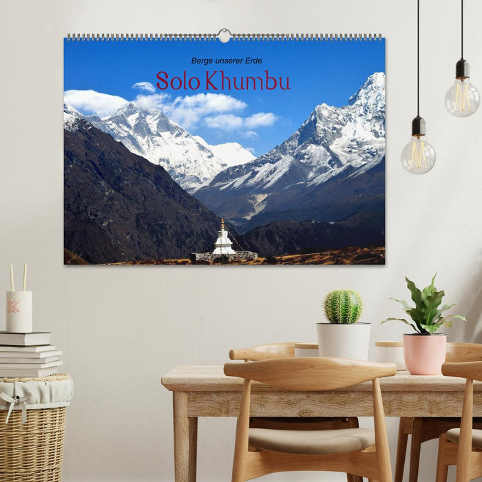 Solo Khumbu (Calendrier mural CALVENDO 2024) 