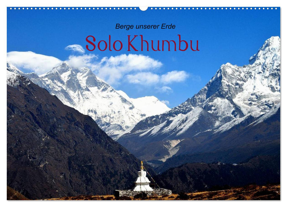 Solo Khumbu (Calendrier mural CALVENDO 2024) 