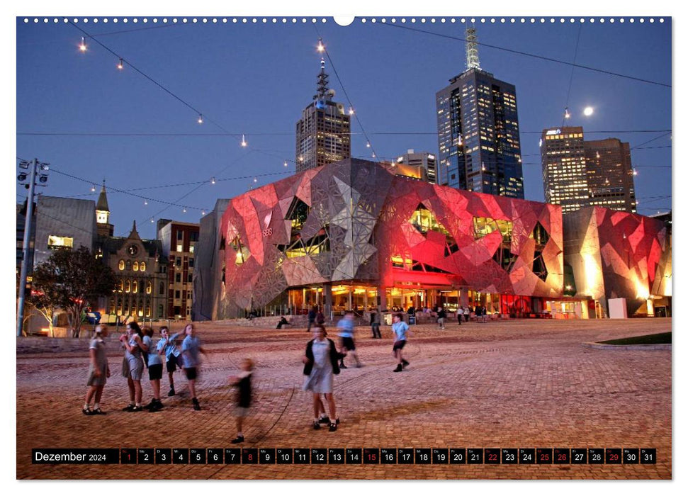 Melbourne (CALVENDO Premium Wandkalender 2024)