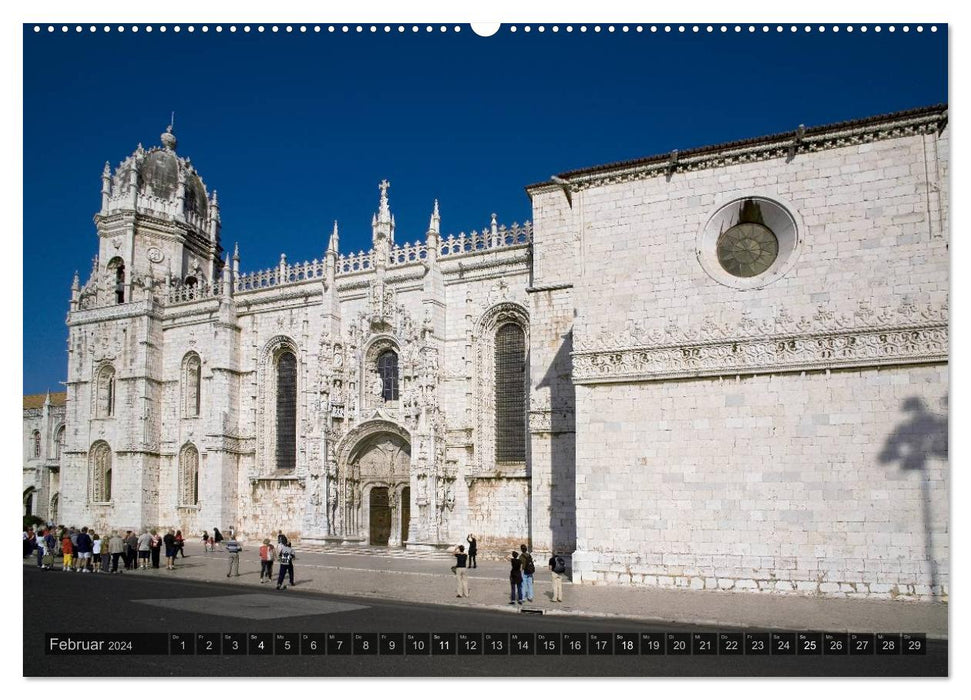 Lisbonne - Métropole du Portugal (Calendrier mural CALVENDO 2024) 