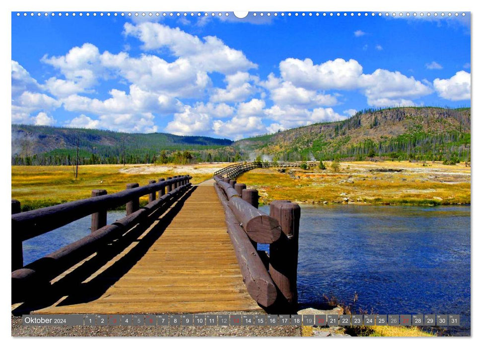 Wyoming • Impressions (CALVENDO Premium Wall Calendar 2024) 