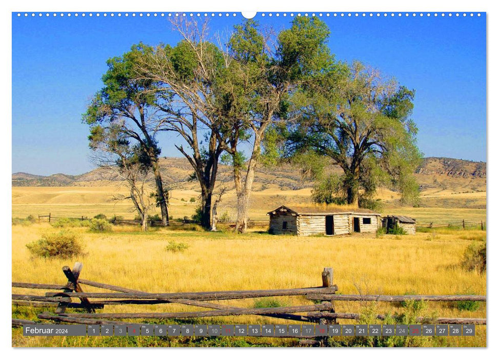 Wyoming • Impressionen (CALVENDO Premium Wandkalender 2024)