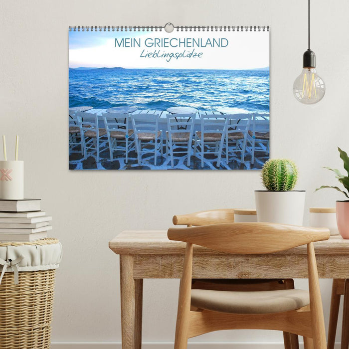 My Greece - Favorite Places (CALVENDO Wall Calendar 2024) 