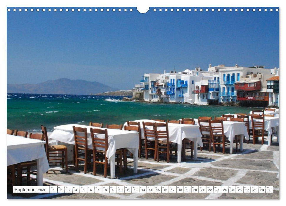 Mein Griechenland - Lieblingsplätze (CALVENDO Wandkalender 2024)