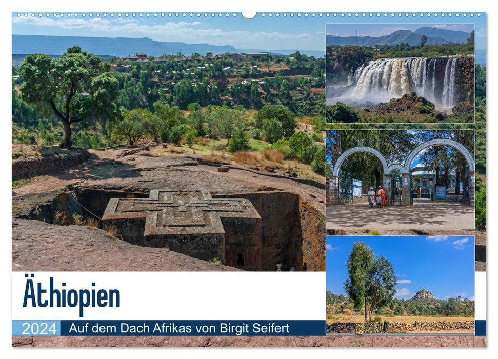 Ethiopia - On the roof of Africa (CALVENDO wall calendar 2024) 