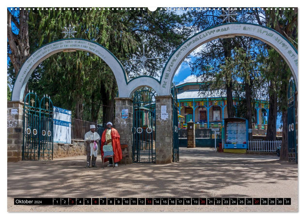 Ethiopia - On the roof of Africa (CALVENDO wall calendar 2024) 