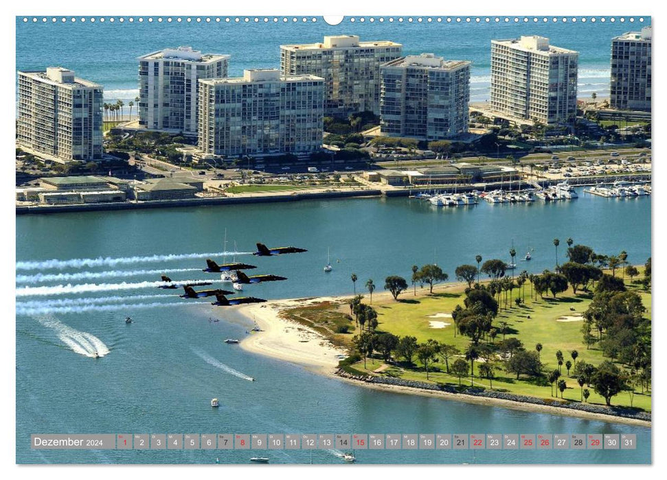 California • The golden west coast (CALVENDO wall calendar 2024) 