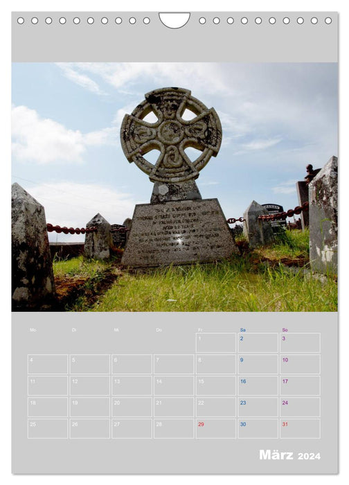 Green Island of Ireland / Planner (CALVENDO Wall Calendar 2024) 