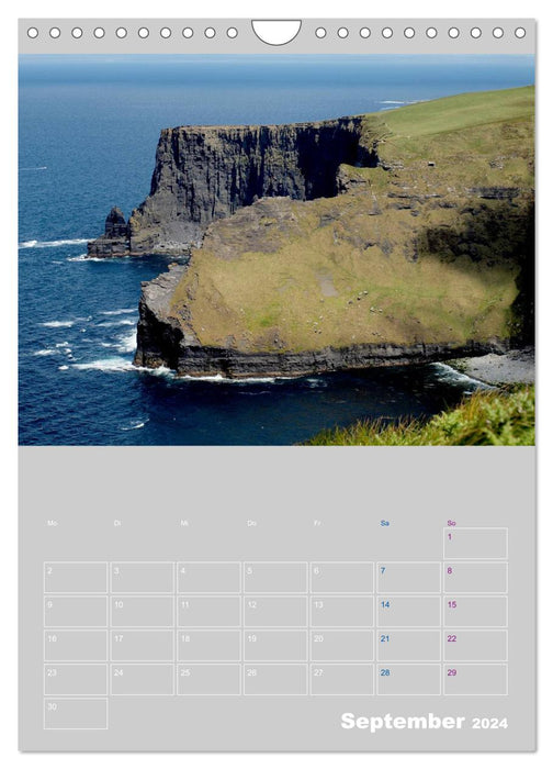 Grüne Insel Irland / Planer (CALVENDO Wandkalender 2024)