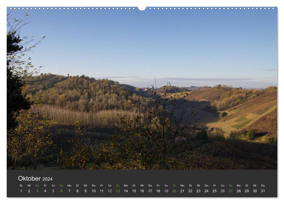 Piedmont in autumn: wine and truffles (CALVENDO wall calendar 2024) 