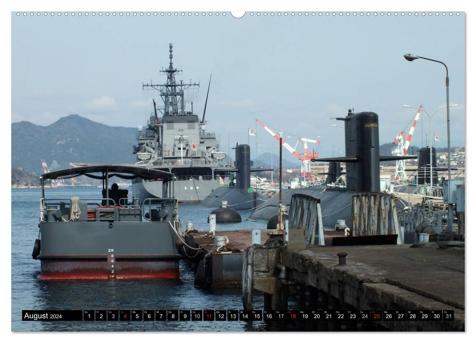 U-Boote - Militärische Ungetüme (CALVENDO Wandkalender 2024)