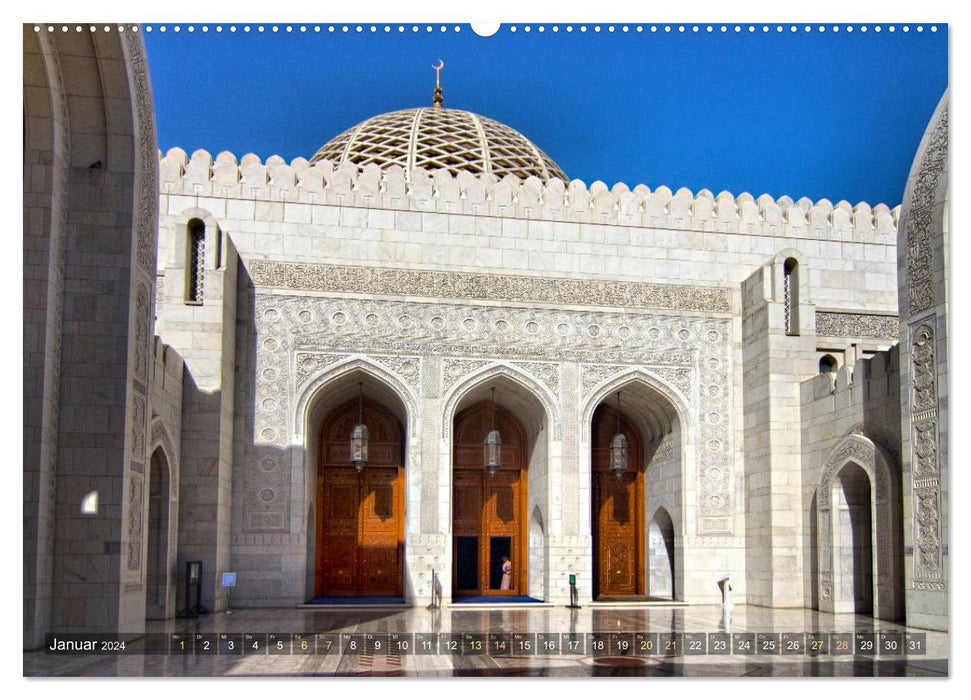 Sultanate of Oman (CALVENDO wall calendar 2024) 