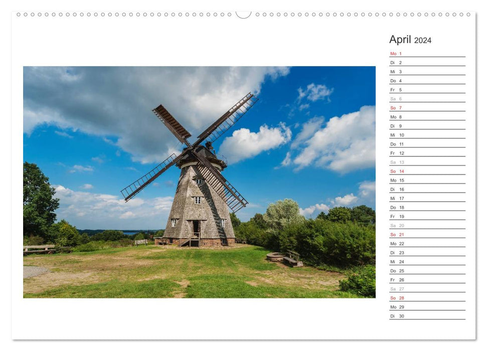 Zeit für Erholung - Insel Usedom / Geburtstagskalender (CALVENDO Wandkalender 2024)