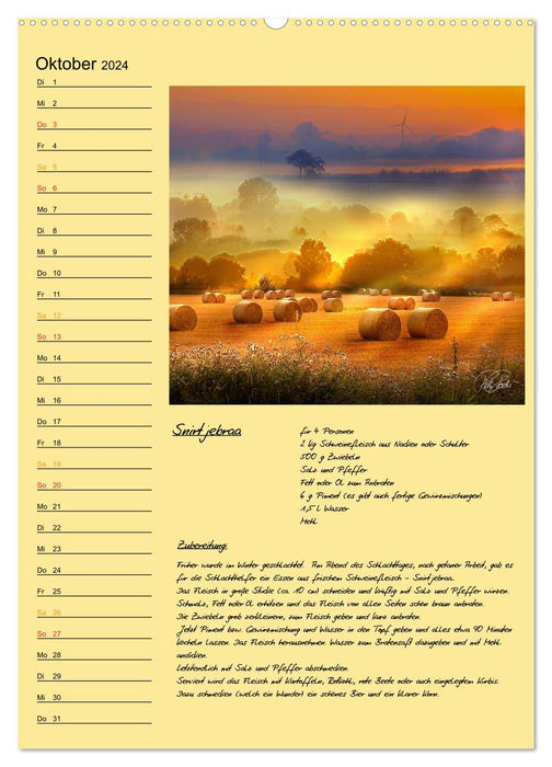 East Frisia - appetite for more / birthday calendar (CALVENDO wall calendar 2024) 