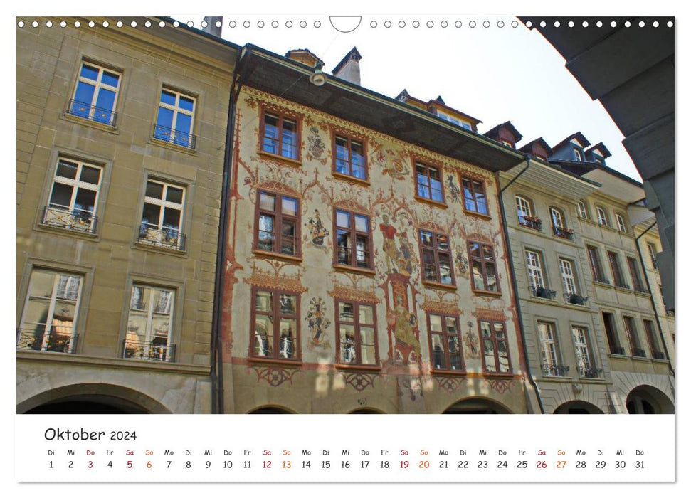 Bern... / Sehen und Erleben / Fotografischer Stadtrundgang (CALVENDO Wandkalender 2024)