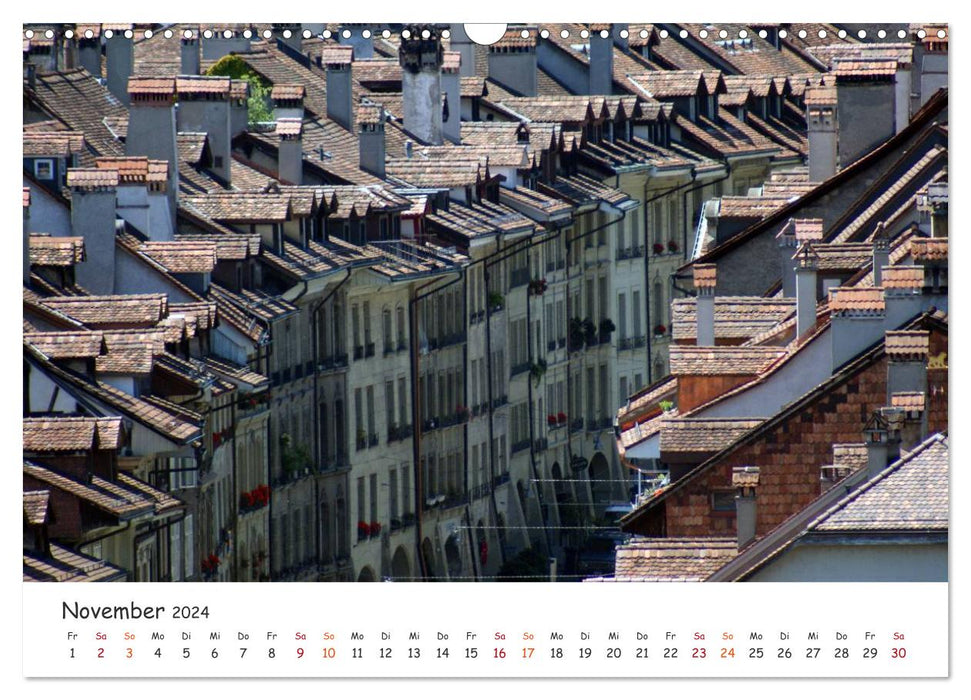 Bern... / Sehen und Erleben / Fotografischer Stadtrundgang (CALVENDO Wandkalender 2024)