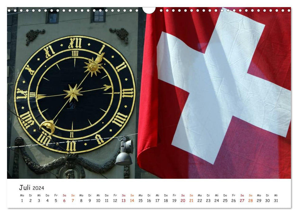 Bern... / See and experience / Photographic city tour (CALVENDO wall calendar 2024) 