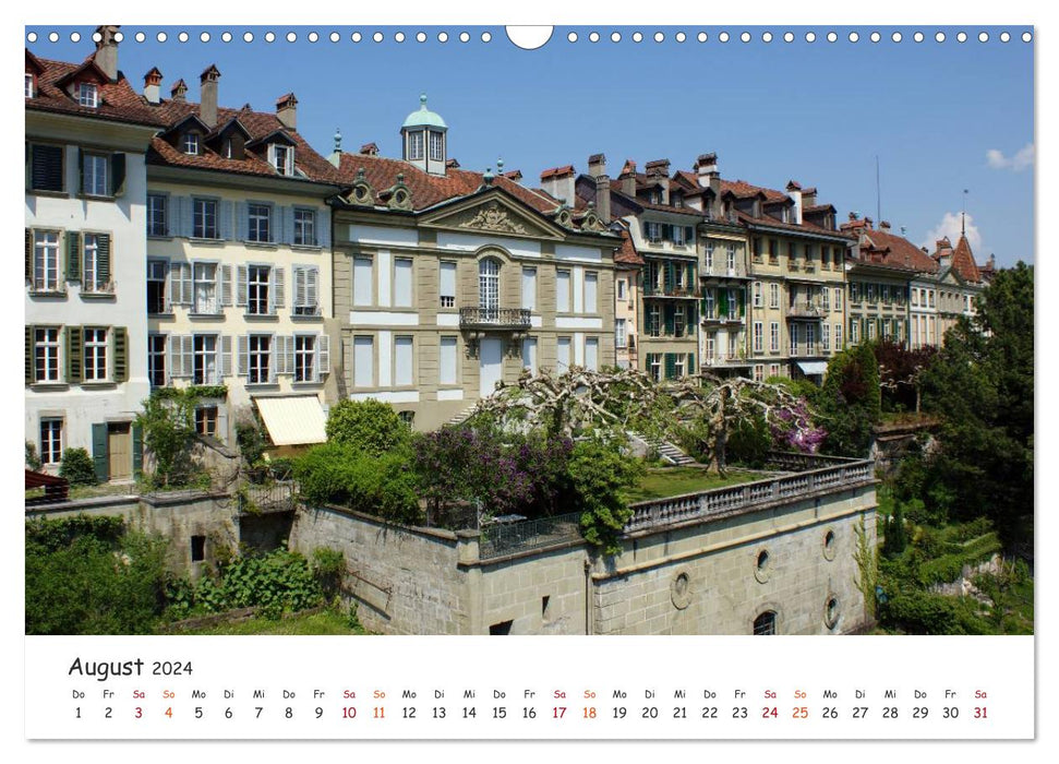 Bern... / Sehen und Erleben / Fotografischer Stadtrundgang (CALVENDO Wandkalender 2024)