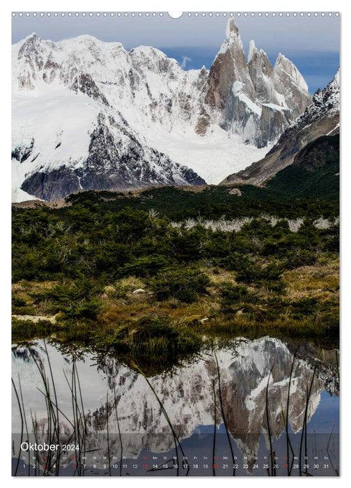 Magische Berge Patagoniens: Cerro Torre (CALVENDO Wandkalender 2024)