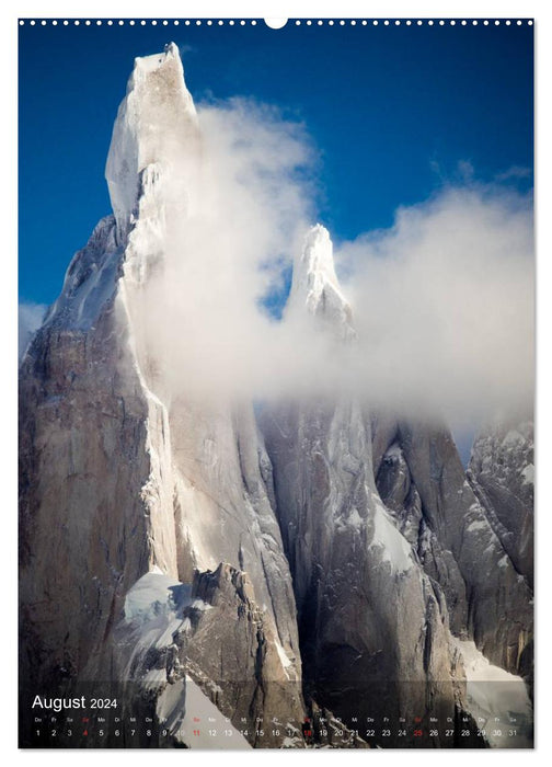 Magical Mountains of Patagonia: Cerro Torre (CALVENDO Wall Calendar 2024) 