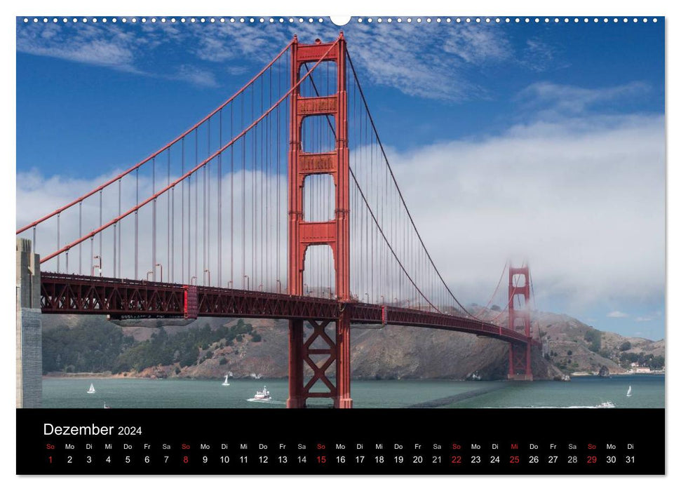 USA - fascinating southwest / CH version (CALVENDO Premium Wall Calendar 2024) 