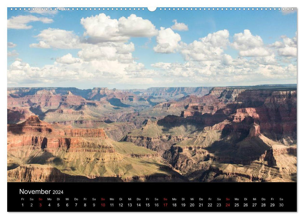 Faszination Grand Canyon / CH-Version (CALVENDO Premium Wandkalender 2024)