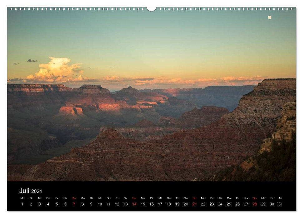 Faszination Grand Canyon / CH-Version (CALVENDO Premium Wandkalender 2024)