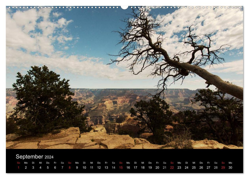 Fascination Grand Canyon / CH version (CALVENDO Premium Wall Calendar 2024) 