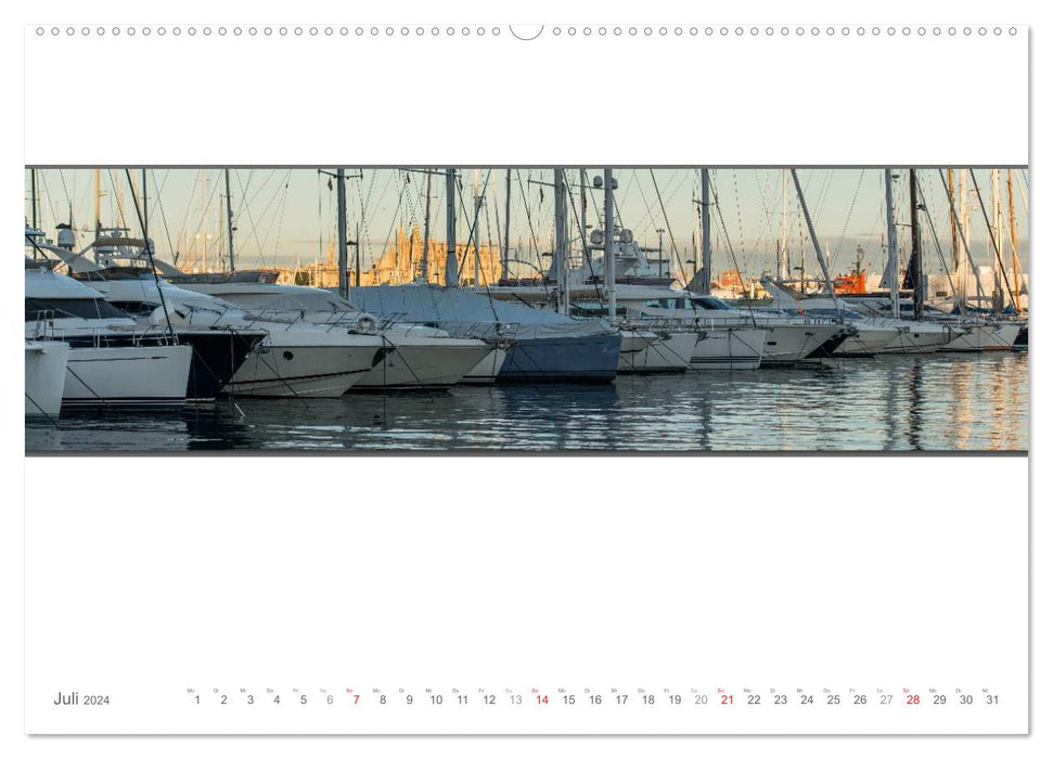 Emotionale Momente: Yachten - eleganter Luxus auf den Weltmeeren (CALVENDO Wandkalender 2024)