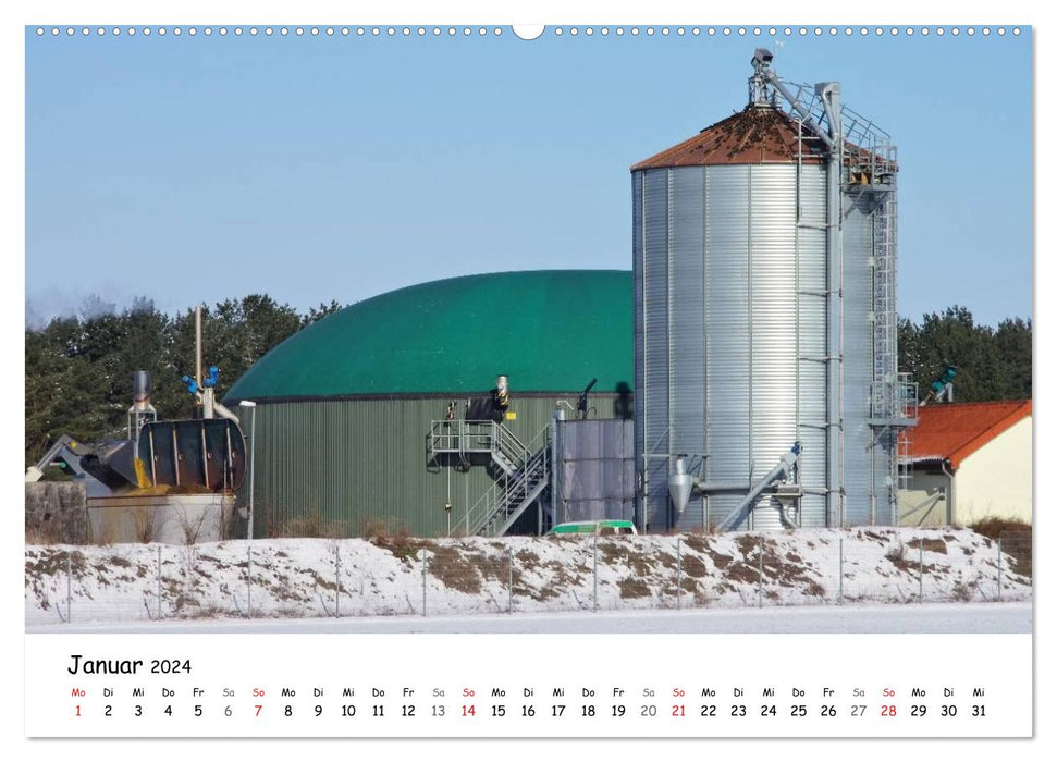 Renewable energies (CALVENDO Premium Wall Calendar 2024) 