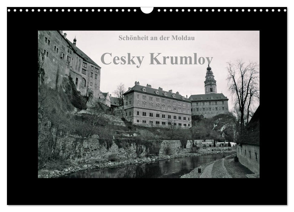 Schönheit an der Moldau - Cesky Krumlov (CALVENDO Wandkalender 2024)