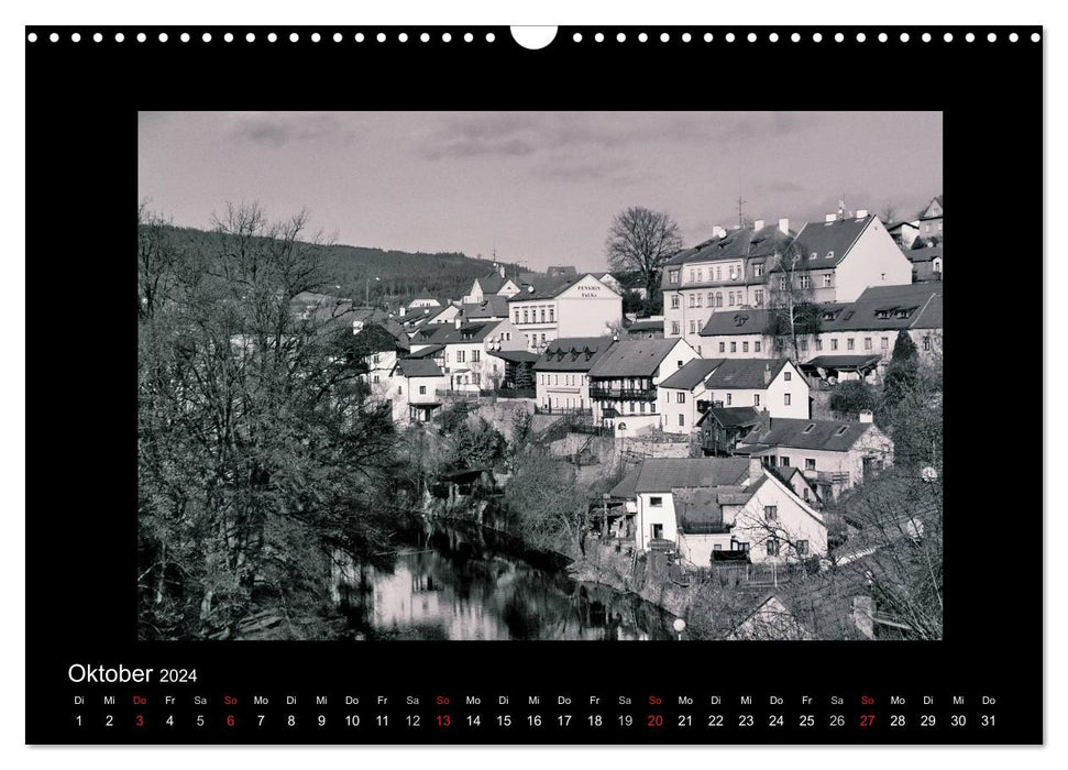 Schönheit an der Moldau - Cesky Krumlov (CALVENDO Wandkalender 2024)