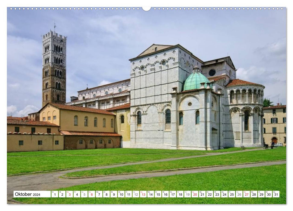 Tuscany - Magnificent Buildings (CALVENDO Premium Wall Calendar 2024) 
