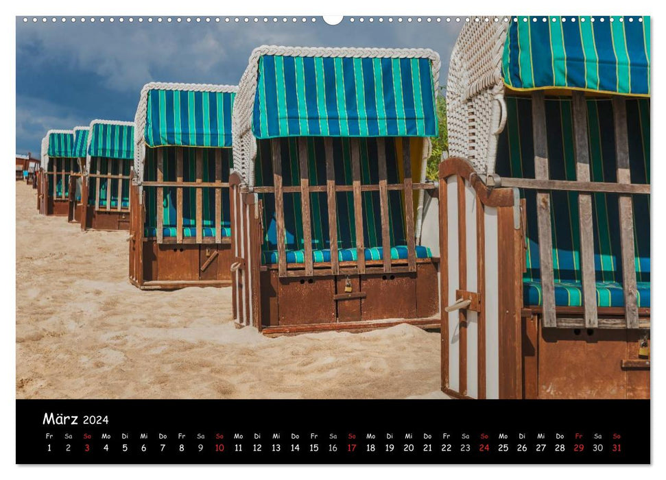 Usedom Island (CALVENDO Premium Wall Calendar 2024) 