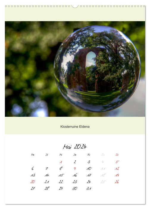 Nature &amp; Glass (CALVENDO Premium Wall Calendar 2024) 