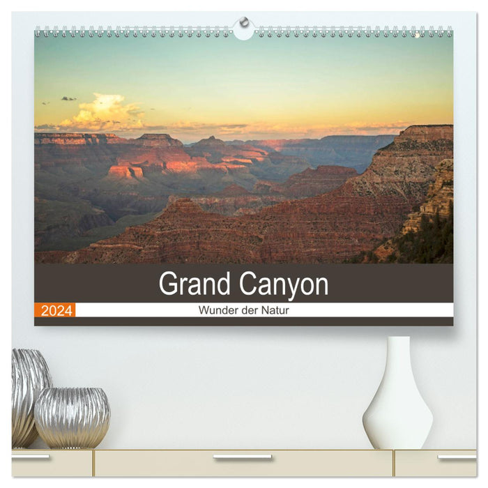 Grand Canyon - Wunder der Natur (CALVENDO Premium Wandkalender 2024)