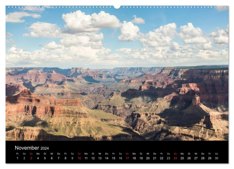 Grand Canyon - Wunder der Natur (CALVENDO Premium Wandkalender 2024)