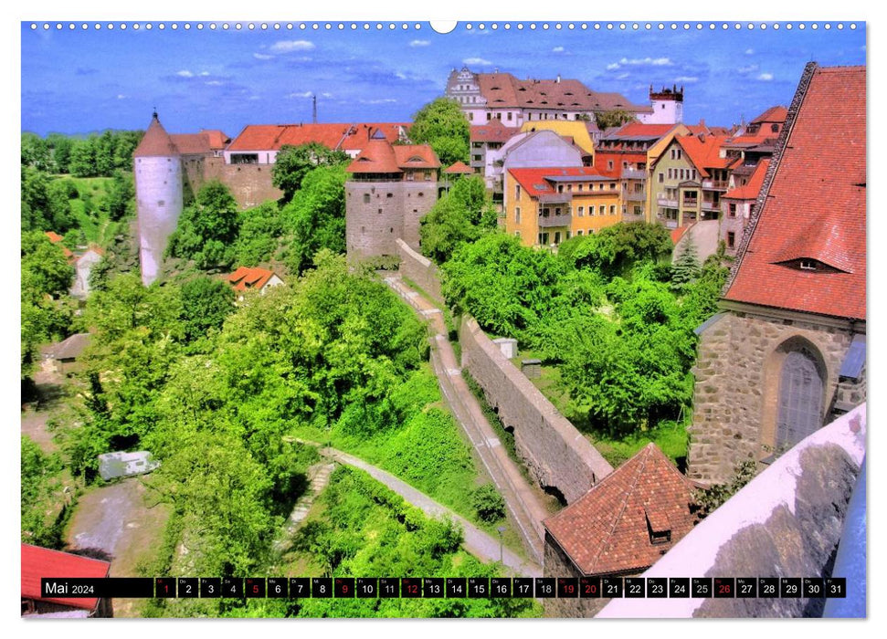 Bautzen avec ses plus belles vues (Calendrier mural CALVENDO 2024) 