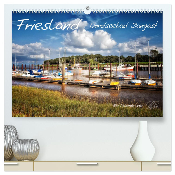 Friesland - North Sea resort Dangast / CH version (CALVENDO Premium Wall Calendar 2024) 