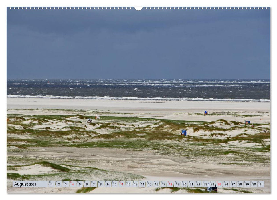 Amrum - stimmungsvolle Nordseebilder (CALVENDO Premium Wandkalender 2024)