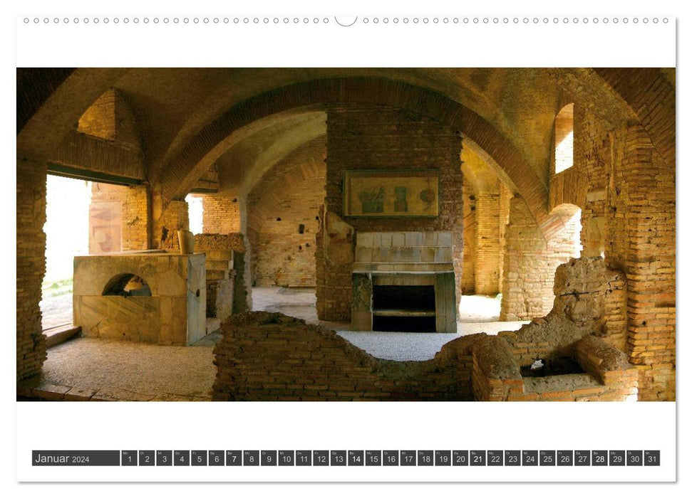 PANOROMA - Rome in the panorama (CALVENDO wall calendar 2024) 